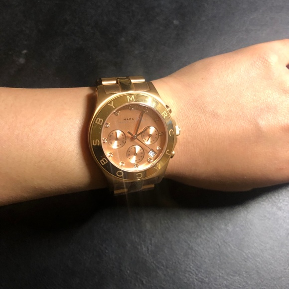 Rose gold Marc by March Jacobs Watch